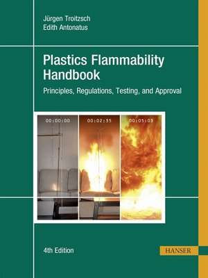cover image of Plastics Flammability Handbook